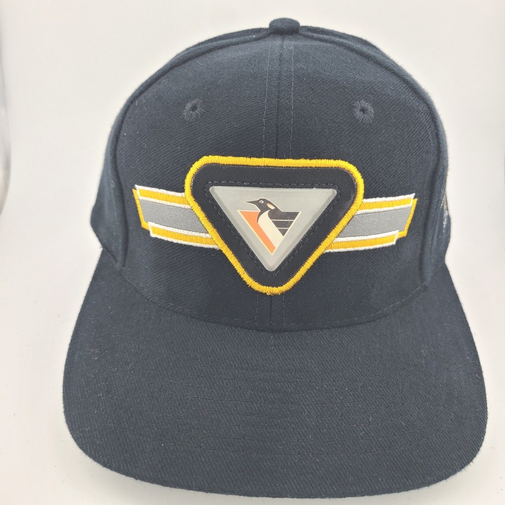Sports Specialties Pittsburgh Penguins NHL Hat Mens OSFA Black Strapback Cap